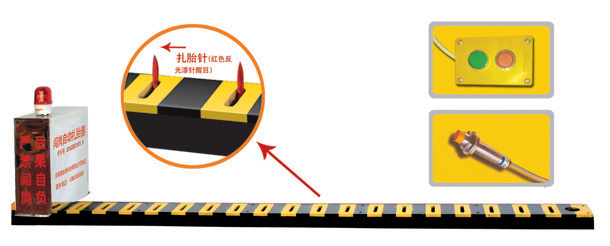 阳高县V3嵌入式闯岗自动扎胎器/阻车器